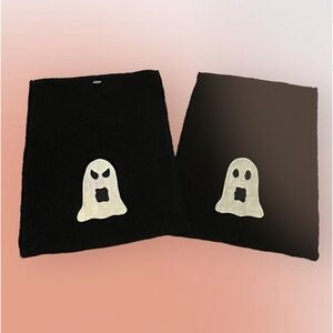 Lot/2 Handmade Halloween Hand Towels